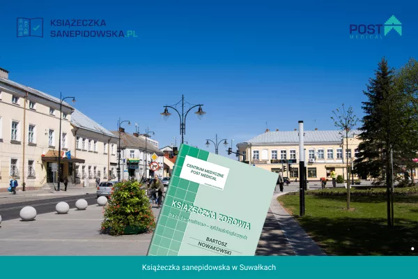 Książeczka sanepidowska Suwałki