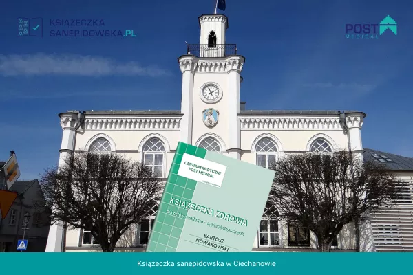 Książeczka sanepidowska Ciechanów