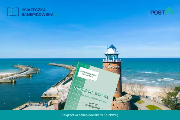 Książeczka sanepidowska Kołobrzeg