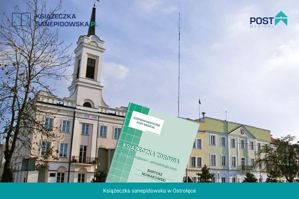 Książeczka sanepidowska Ostrołęka