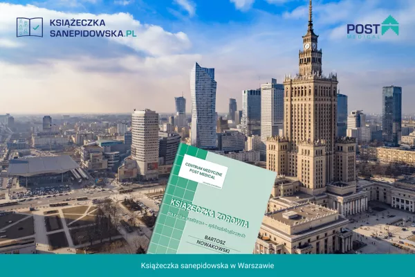 Książeczka sanepidowska Warszawa