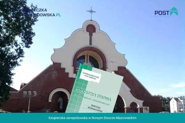 Książeczka sanepidowska Nowy Dwór Mazowiecki