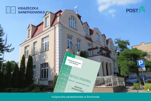 Książeczka sanepidowska Brwinów
