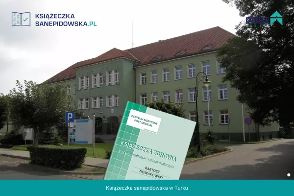 Książeczka sanepidowska Turek