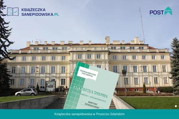 Książeczka sanepidowska Pruszcz Gdański