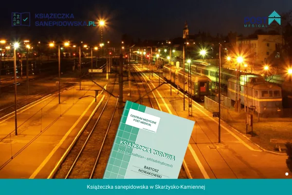 Książeczka sanepidowska Skarżysko-Kamienna