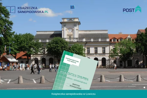 Książeczka sanepidowska Łowicz
