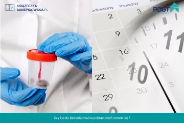 Czy kał do badania można pobrać dzień wcześniej?