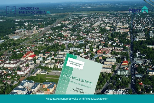 Książeczka sanepidowska Mińsk Mazowiecki