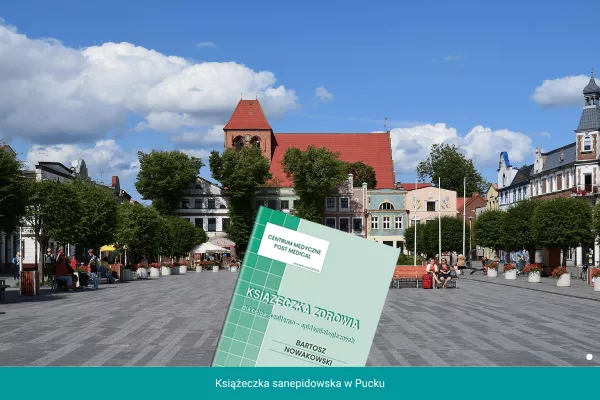 Książeczka sanepidowska Puck