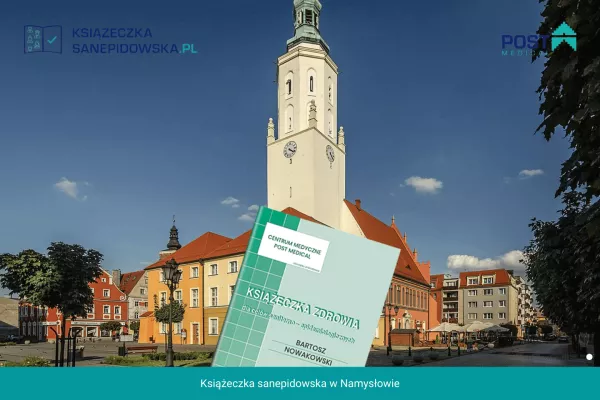 Książeczka sanepidowska Namysłów