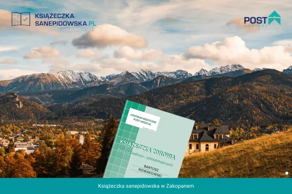 Książeczka sanepidowska Zakopane