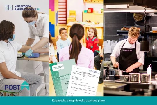 Książeczka sanepidowska a zmiana pracy