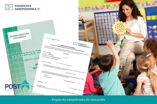Książeczka sanepidowska dla nauczyciela - poradnik, jak uzyskać dokument