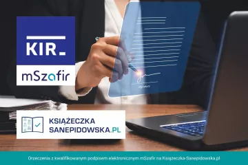 Orzeczenia z kwalifikowanym podpisem elektronicznym mSzafir na Książeczka‑Sanepidowska.pl