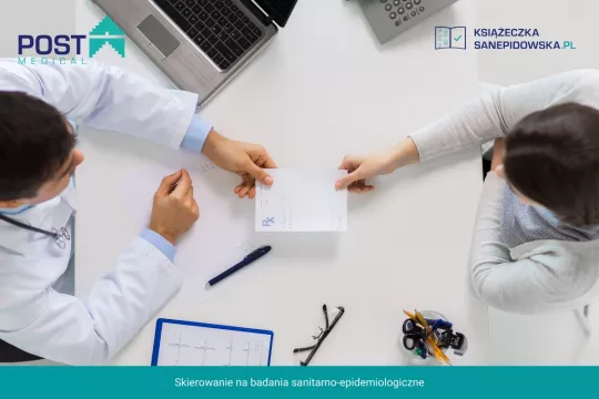 Skierowanie na badania sanitarno-epidemiologiczne - wzór zlecenia 2025