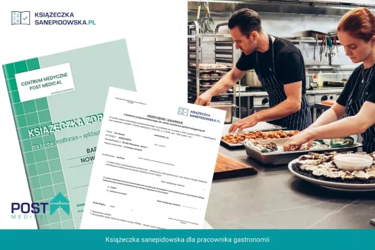Książeczka sanepidowska dla pracownika gastronomii - co warto wiedzieć