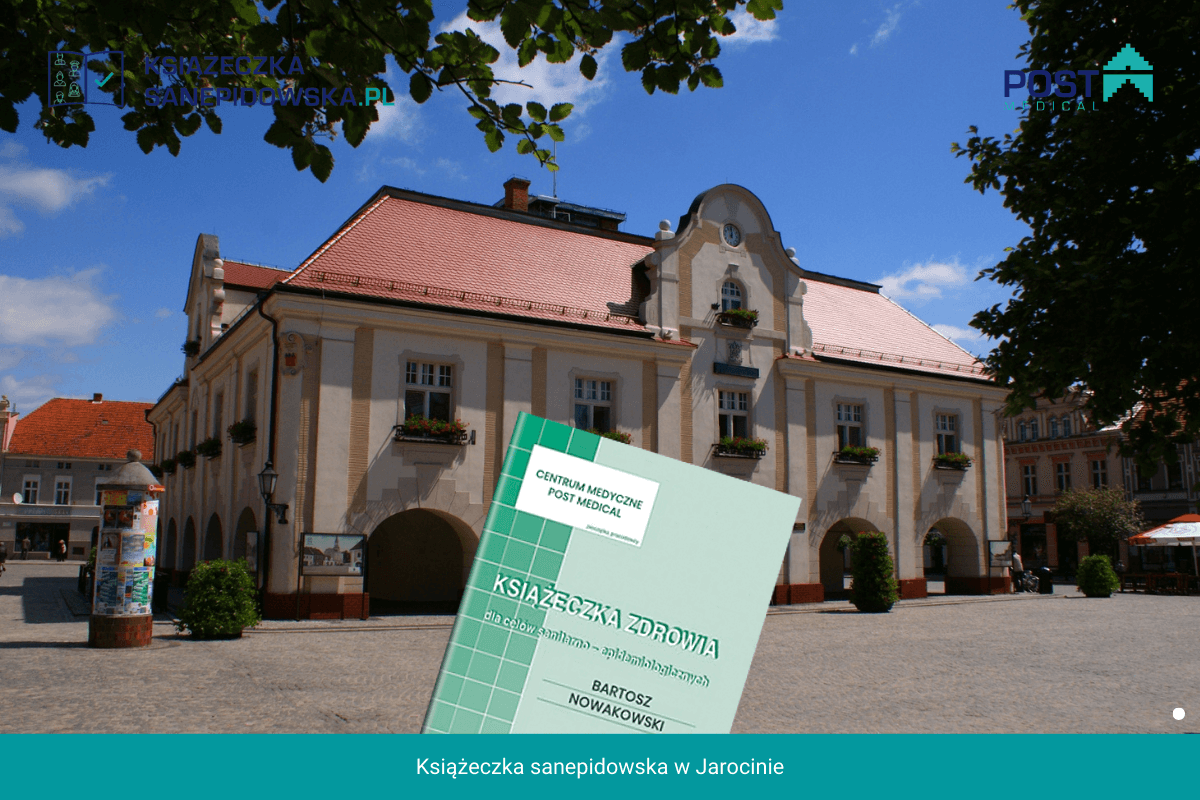 Książeczka sanepidowska Jarocin